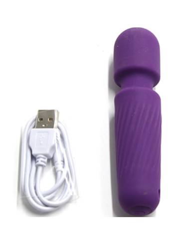 ARMONY - YOUR MAGIC MASAJEADOR and VIBRADOR RECARGABLE 10 VIBRACIONES MORADO