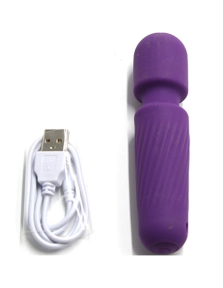 ARMONY - YOUR MAGIC MASAJEADOR and VIBRADOR RECARGABLE 10 VIBRACIONES MORADO