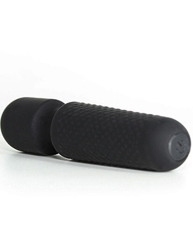 ARMONY - YOUR MAGIC MASAJEADOR and VIBRADOR RECARGABLE 10 VIBRACIONES SILICONA NEGRO