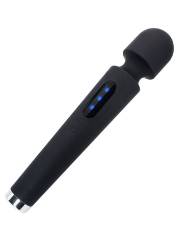 ARMONY - X POWER LARGE MASAJEADOR and VIBRADOR 7 VIBRACIONES NEGRO