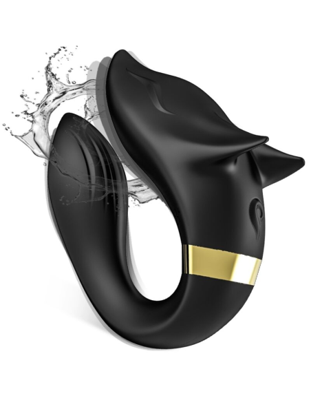 ARMONY - FOX VIBRADOR PAREJAS CONTROL REMOTO NEGRO