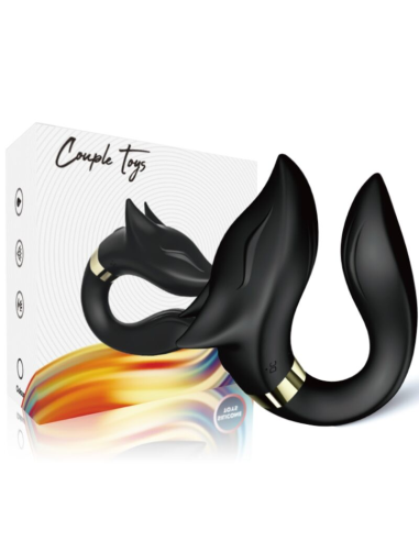 ARMONY - FOX VIBRADOR PAREJAS CONTROL REMOTO NEGRO