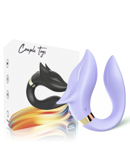 ARMONY - FOX VIBRADOR PAREJAS CONTROL REMOTO VIOLETA