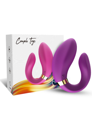 ARMONY - CRESCENT VIBRADOR PAREJA CONTROL REMOTO VIOLETA