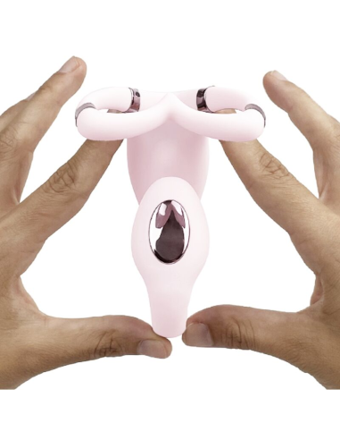 ADRIEN LASTIC - VENUS DOBLE ESTIMULADOR CLÍTORIS and PUNTO-G APP GRATUITA ROSA