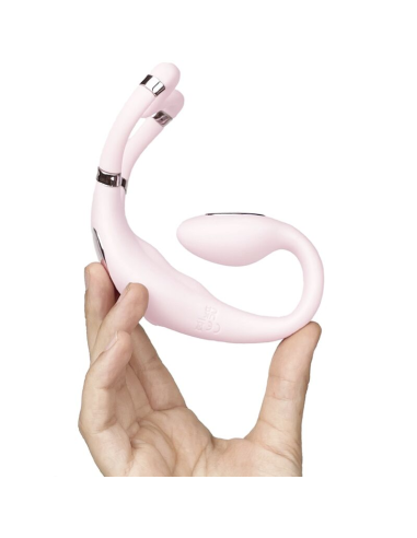 ADRIEN LASTIC - VENUS DOBLE ESTIMULADOR CLÍTORIS and PUNTO-G APP GRATUITA ROSA