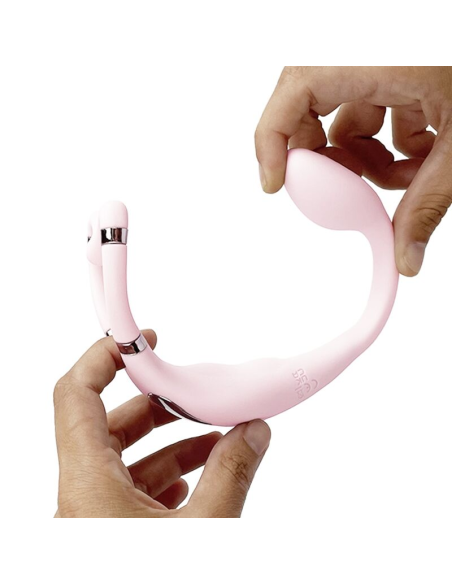 ADRIEN LASTIC - VENUS DOBLE ESTIMULADOR CLÍTORIS and PUNTO-G APP GRATUITA ROSA