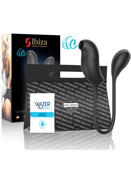IBIZA - ESTIMULADOR CON SUCCIONADOR MAGIC CLÍTORIS Y VIBRACIÓN
