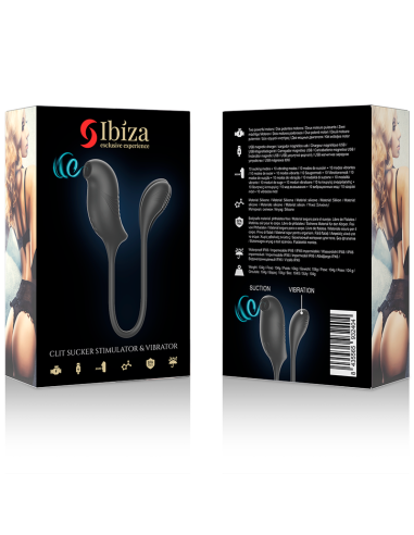 IBIZA - ESTIMULADOR CON SUCCIONADOR MAGIC CLÍTORIS Y VIBRACIÓN