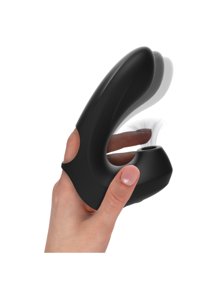 IBIZA - POTENTE DEDAL VIBRADOR Y SUCCIONADOR CLÍTORIS