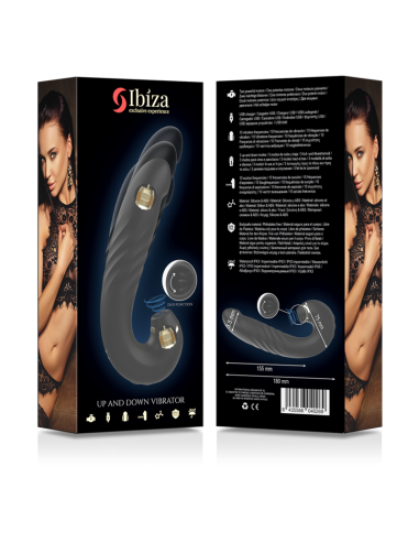 IBIZA - CLIP UP and DOWN VIBRADOR SUCCIONADOR CLÍTORIS