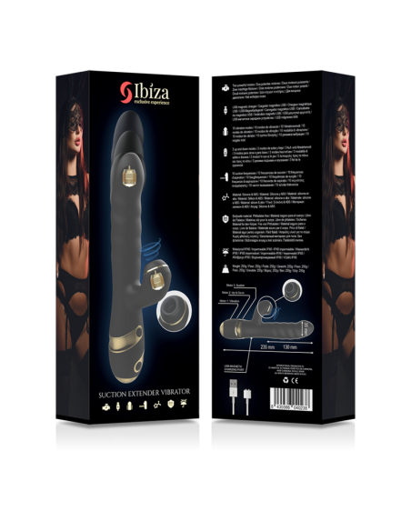 IBIZA - UP and DOWN VIBRADOR SUCCIONADOR CLÍTORIS