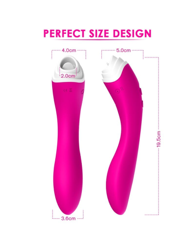 ARMONY - FAIRYLAND ESTIMULADOR CON LENGUA CLITORIS and VIBRADOR FUCISA