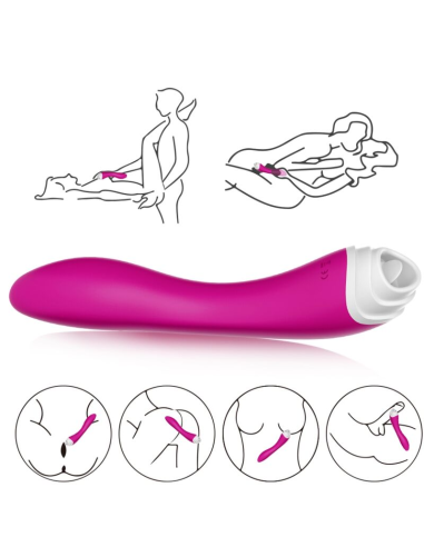 ARMONY - FAIRYLAND ESTIMULADOR CON LENGUA CLITORIS and VIBRADOR FUCISA