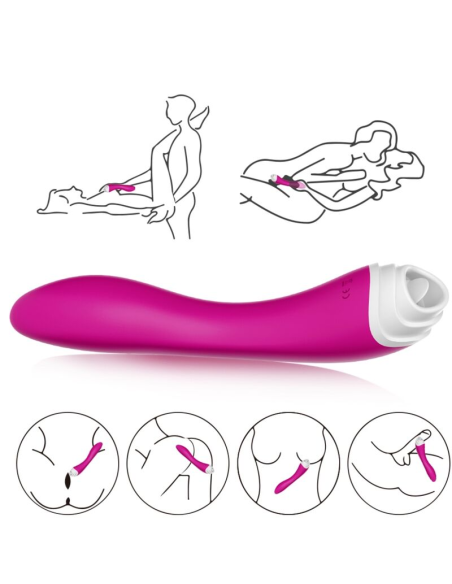 ARMONY - FAIRYLAND ESTIMULADOR CON LENGUA CLITORIS and VIBRADOR VIOLETA