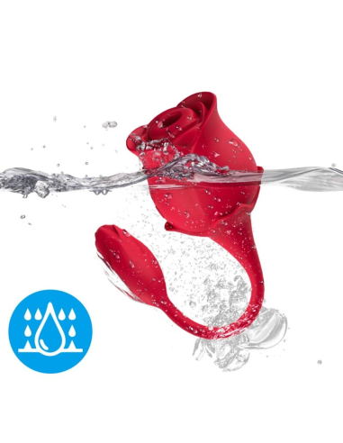 ARMONY - ROSA SUCCIONADOR DE CLÍTORIS and VIBRADOR 10 MODOS ROJO