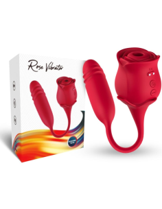 ARMONY - ROSEKNIGTH SUCCIONADOR CLÍTORIS and VIBRADOR ROJO