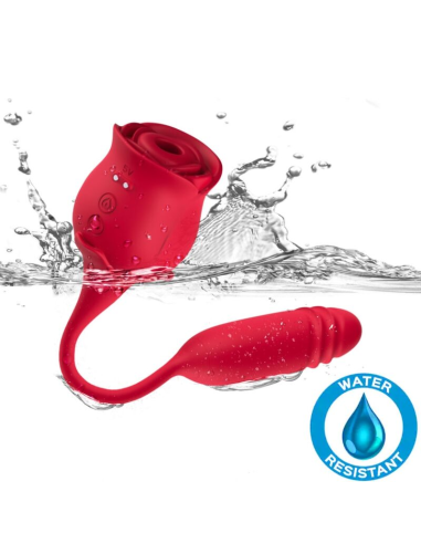 ARMONY - ROSEKNIGTH SUCCIONADOR CLÍTORIS and VIBRADOR ROJO