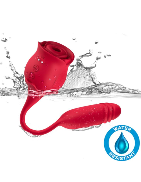 ARMONY - ROSEKNIGTH SUCCIONADOR CLÍTORIS and VIBRADOR ROJO