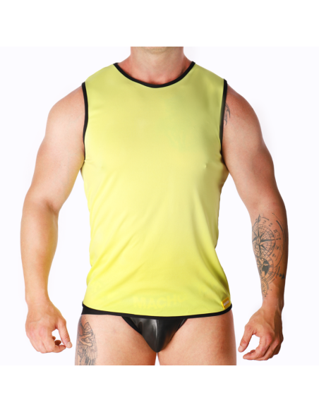 MACHO - CAMISETA AMARILLO S-M