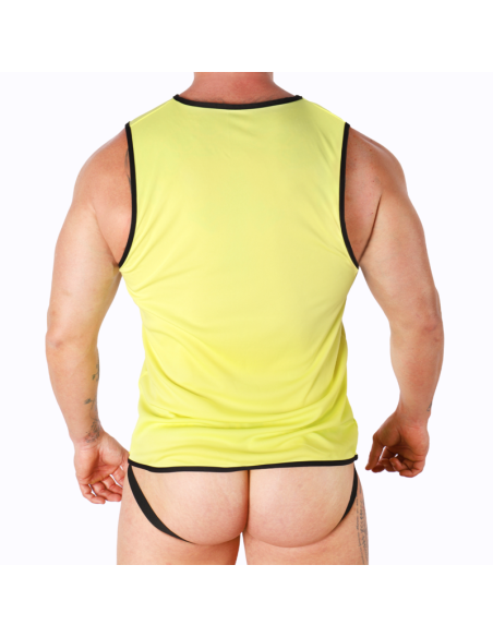 MACHO - CAMISETA AMARILLO S-M