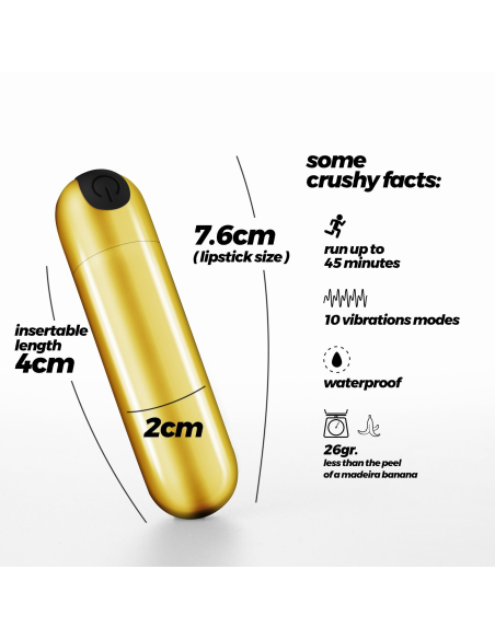 CRUSHIOUS - IMOAN Bala Vibradora Recargable | SexPlace.MX