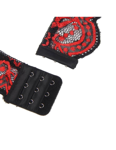 SUBBLIME - SET DOS PIEZAS TOP Y PANTIES ENCAJE S-M