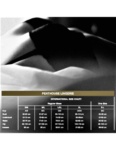 PENTHOUSE - TOO HOT TO BE REAL TANGA NEGRO S-M