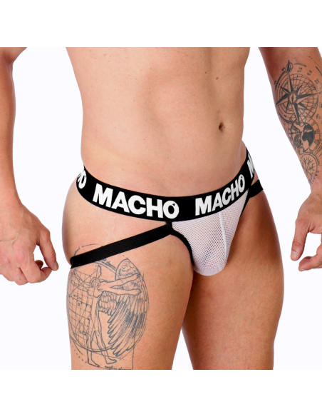 MACHO - MX26X1 JOCK REJILLA BLANCO S