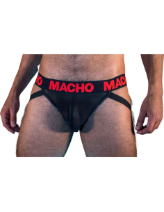 MACHO - MX26X2 JOCK NEGRO-ROJO S