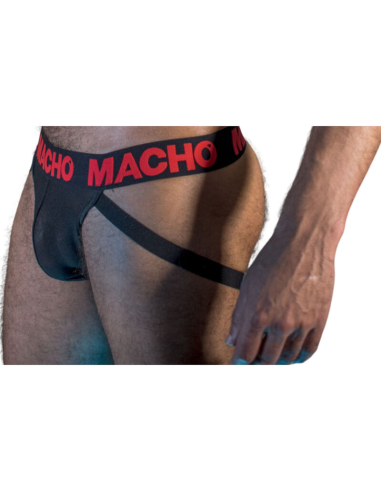 MACHO - MX26X2 JOCK NEGRO-ROJO S