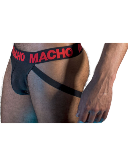 MACHO - MX26X2 JOCK NEGRO-ROJO S