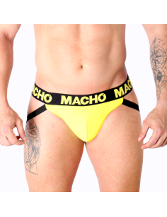 MACHO - MX25A JOCK LYCRA AMARILLO S