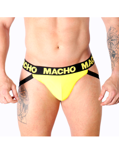 MACHO - MX25A JOCK LYCRA AMARILLO S