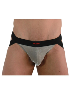 BURN - 001 JOCK BRILLANTE BEIGE - NEGRO S