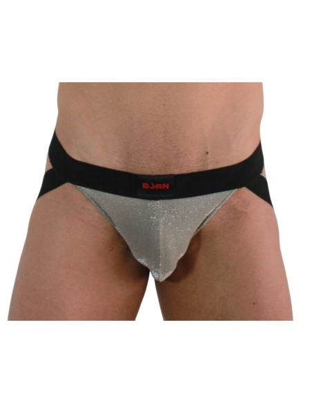 BURN - 001 JOCK BRILLANTE BEIGE - NEGRO S