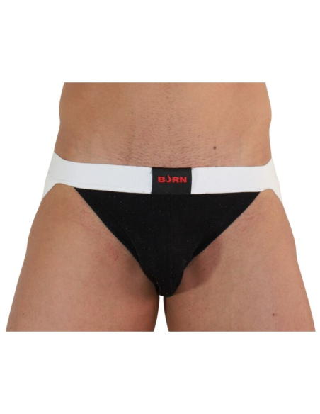 BURN - 004 JOCK BRILLANTE NEGRO - BLANCO S