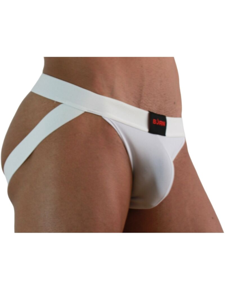 BURN - 007 JOCK LYCRA BLANCO S