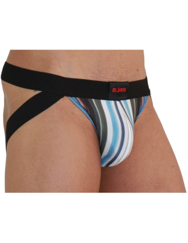 BURN - 009 JOCK MULTICOLOR - NEGRO S