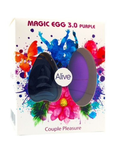 ALIVE - MAGIC EGG 3.0 - Huevo Vibrador Control Remoto | SEXPLACE.MX