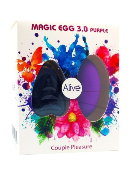 ALIVE - MAGIC EGG 3.0 - Huevo Vibrador Control Remoto | SEXPLACE.MX