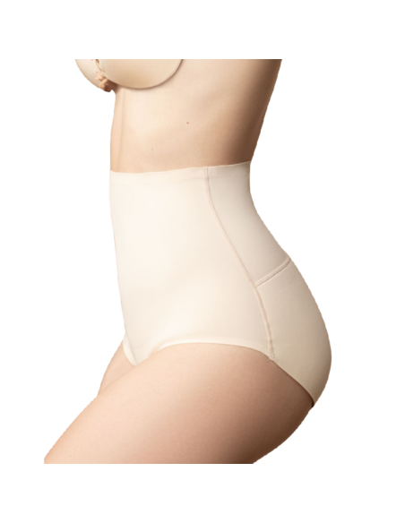 BYE-BRA - PANTIES ALTOS CON RELLENO NALGAS TALLA S