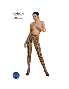 PASSION - ECO COLLECTION BODYSTOCKING ECO S007 NEGRO