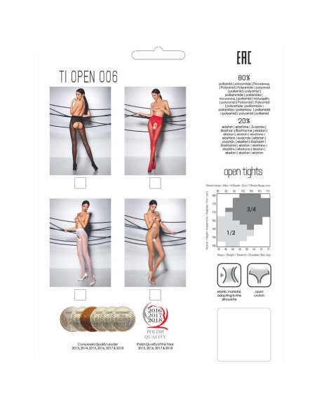 PASSION - TIOPEN 006 MEDIAS BLANCO 1-2 30 DEN