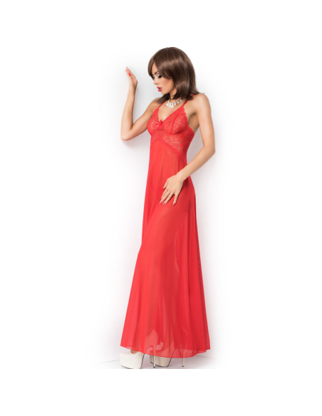 CHILIROSE - CR 3883 BABYDOLL LARGO ROJO S-M