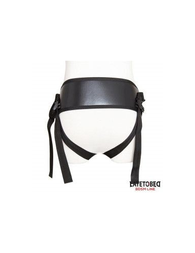 LATOBED BDSM LINE - Arnés con Cinturón Ancho Ajustable | SEXPLACE.MX
