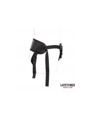 LATOBED BDSM LINE - Arnés con Cinturón Ancho Ajustable | SEXPLACE.MX