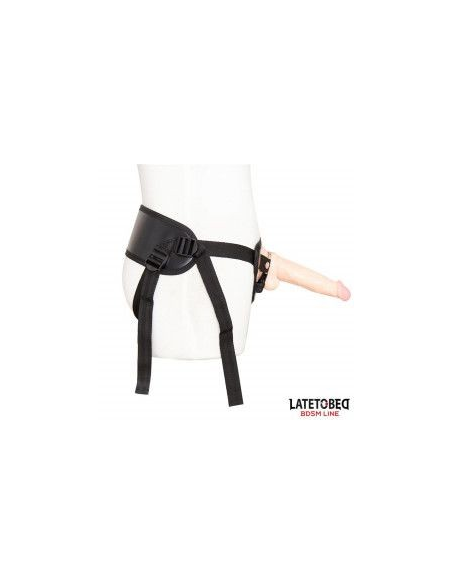 LATOBED BDSM LINE - Arnés con Cinturón Ancho Ajustable | SEXPLACE.MX
