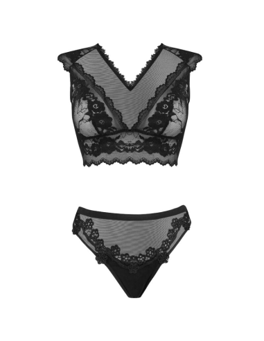 LIVCO CORSETTI FASHION - TIMOSAN LC 90631 SUJETADOR PANTY NEGRO S-M