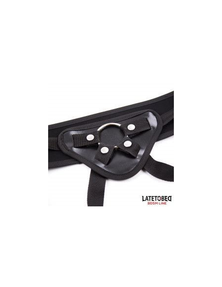 LATOBED BDSM LINE - Arnés con Cinturón Ancho Ajustable | SEXPLACE.MX